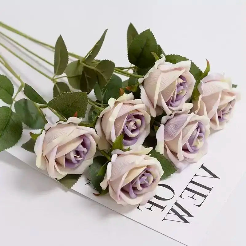 Artificial Rose Bouquet For Wedding And Home Table Centerpiece
