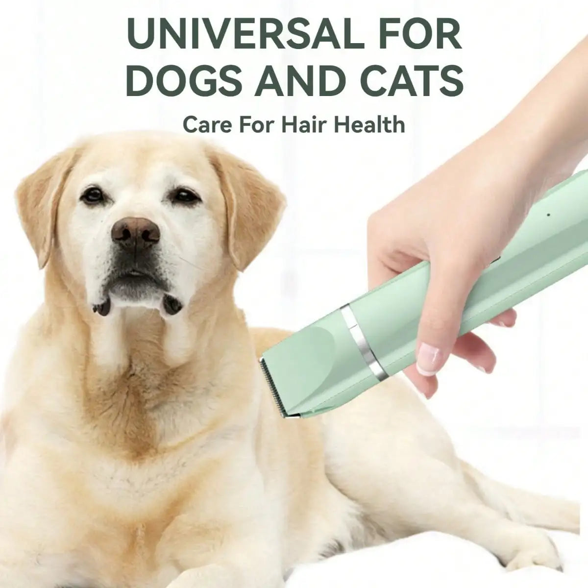 Hign-concerned WhisperQuiet Dog Grooming Kit Paw Trimmer Nail Grinder Rechargeable