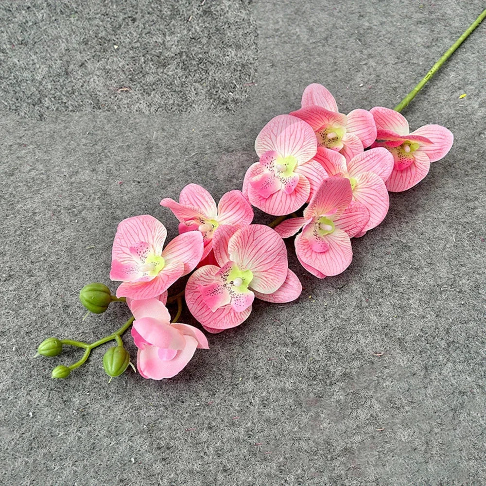 Artificial Phalaenopsis Orchid Branches Real Touch for Arrangements Wedding