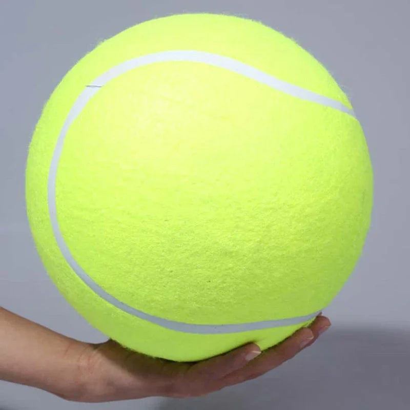 Shunmaii Giant Tennis Ball Dog Chew Toy Inflatable Outdoor Toy